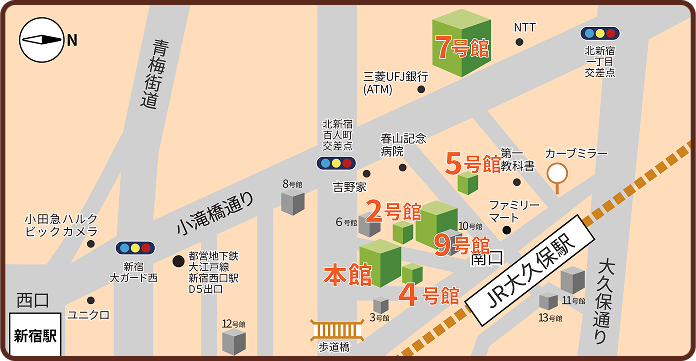 校内マップ