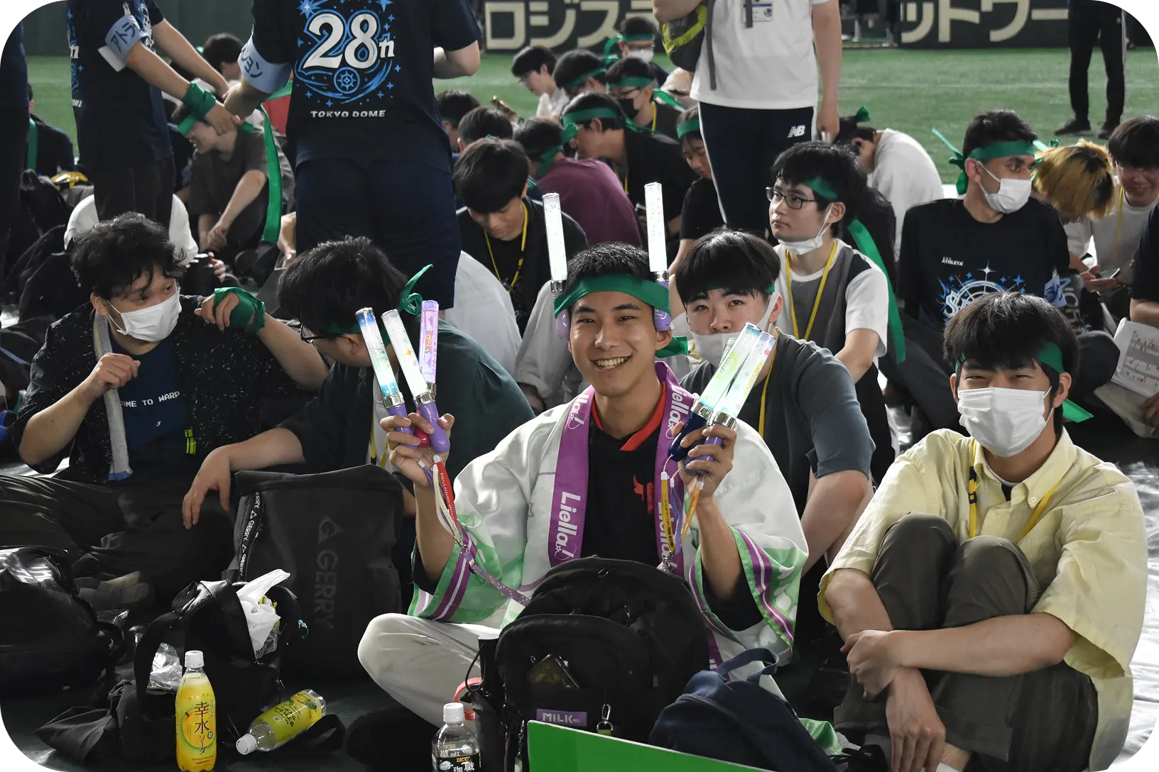２８回のスポーツフェスティバルの東京ドームの雰囲気